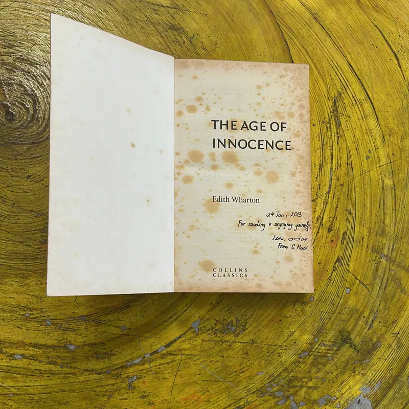 THE AGE OF INNOCENCE- EDITH WHARTON 591115