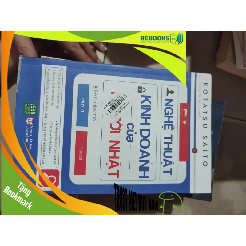 (TẶNG BOOKMARK) Nghệ thuật kinh doanh của người NhậtRBK01/03 948614
