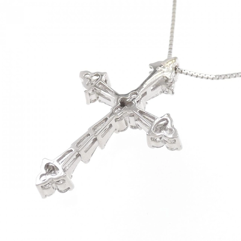 Dây chuyền kim cương K18WG - 1.00CT - Hàng hiệu Chính hãng 860180