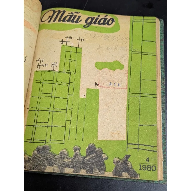 Tập san giáo dục mẫu giáo các năm 1977,1979,1980,1981,1982 ( tổng cộng 34 số có 1 số đôi ) 590928