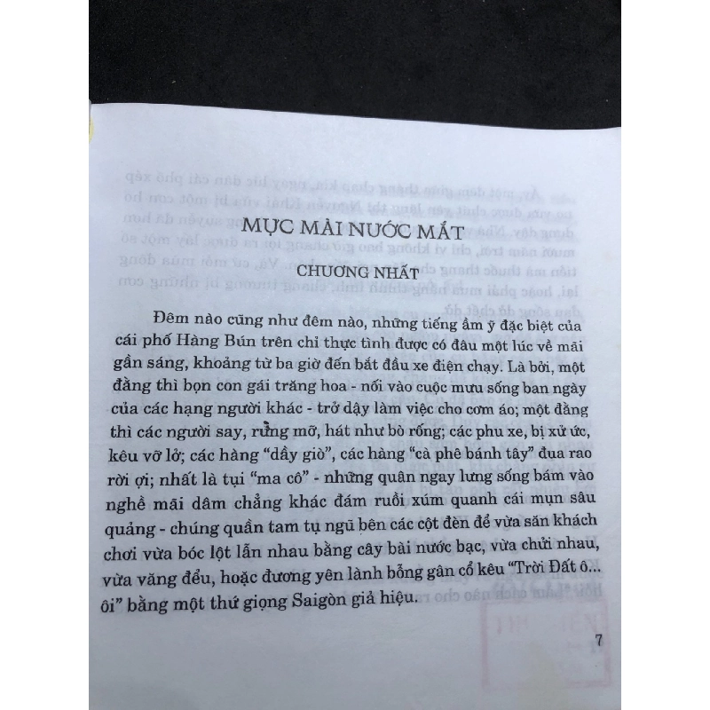 Mực mài nước mắt 2001 mới 60% ố bẩn Lan Khai HPB0906 SÁCH VĂN HỌC 915331