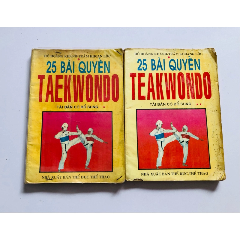 BỘ 2 TẬP 25 BÀI QUYỀN TAEKWONDO  506682