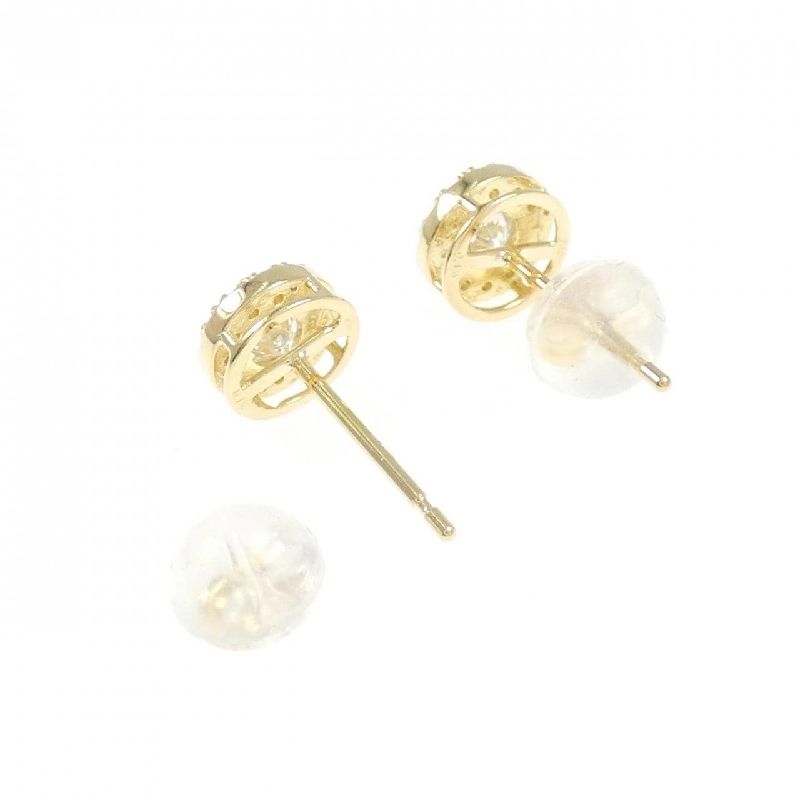 K18YG Bông tai kim cương 0.30CT - Hàng hiệu Chính hãng 868852