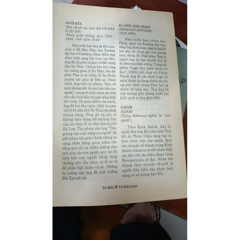 TỪ ĐIỂN VÔ THẦN LUẬN 699198