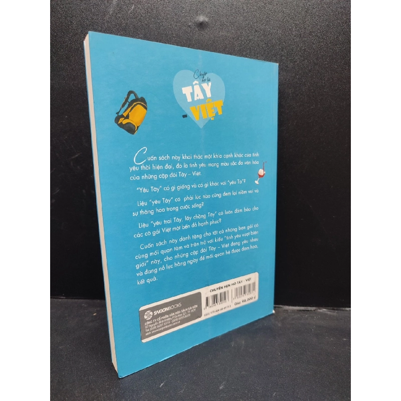 Chuyện hẹn hò Tây - Việt năm 2018 mới 90%, bẩn nhẹ HCM0203 văn học 913553