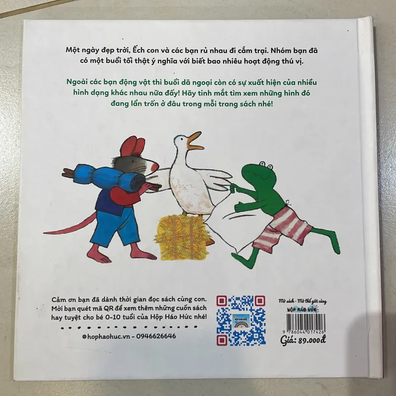 Ếch con đi cắm trại - hộp háo hức - max velthuijs 1027530