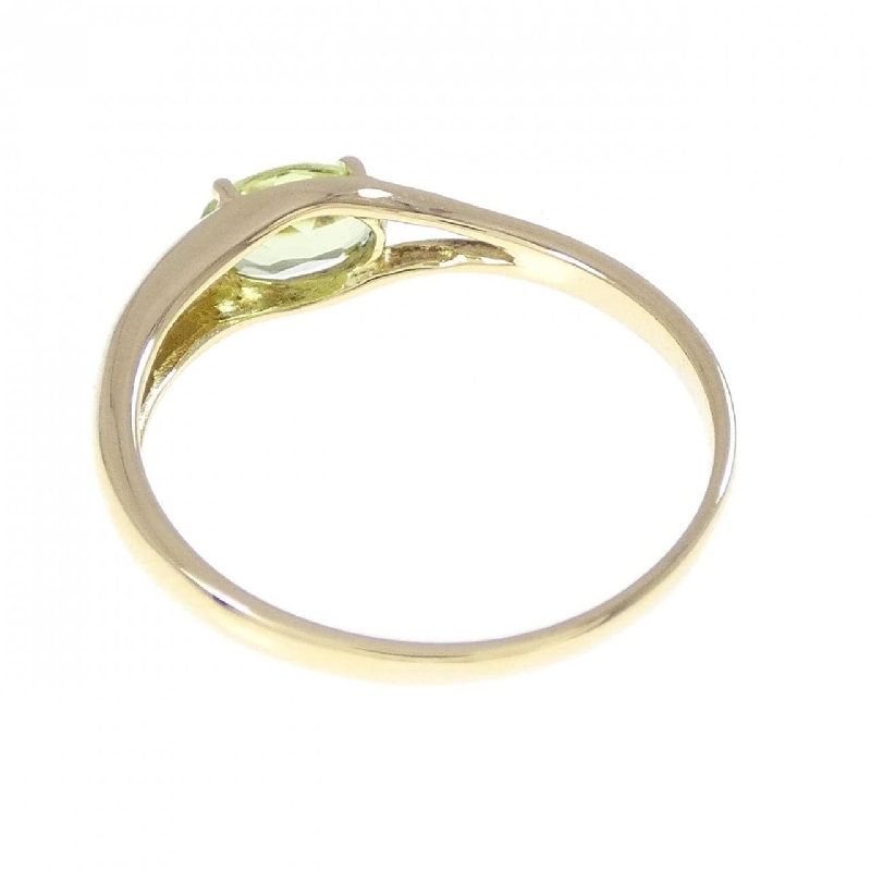 Nhẫn Peridot K18YG - Hàng hiệu Chính hãng 850057