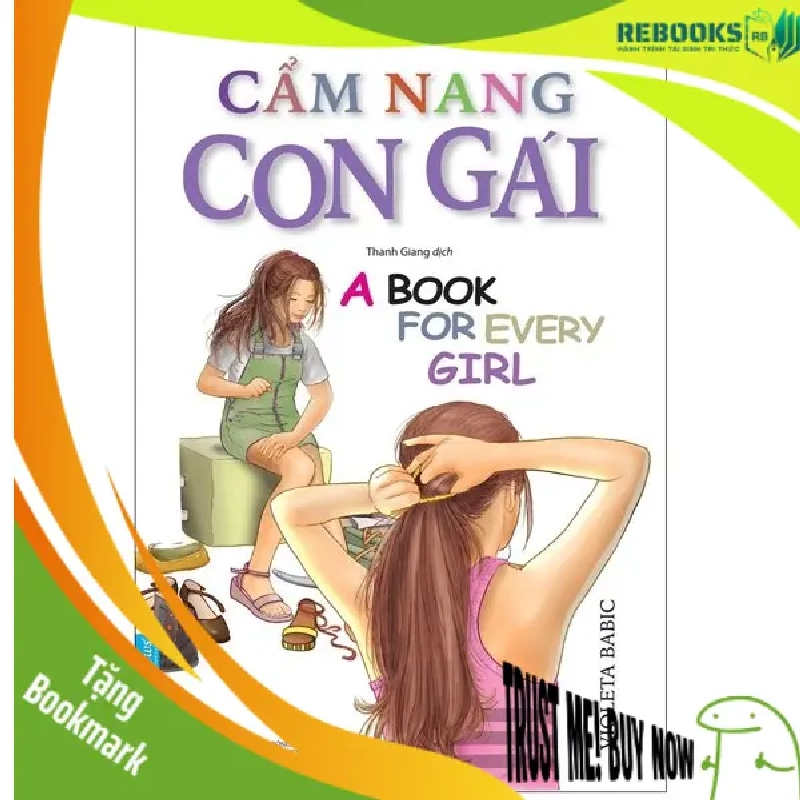 (TẶNG BOOKMARK) Cẩm Nang Con Gái - Violeta Babic - 2023, tâm lý giới tính 940520