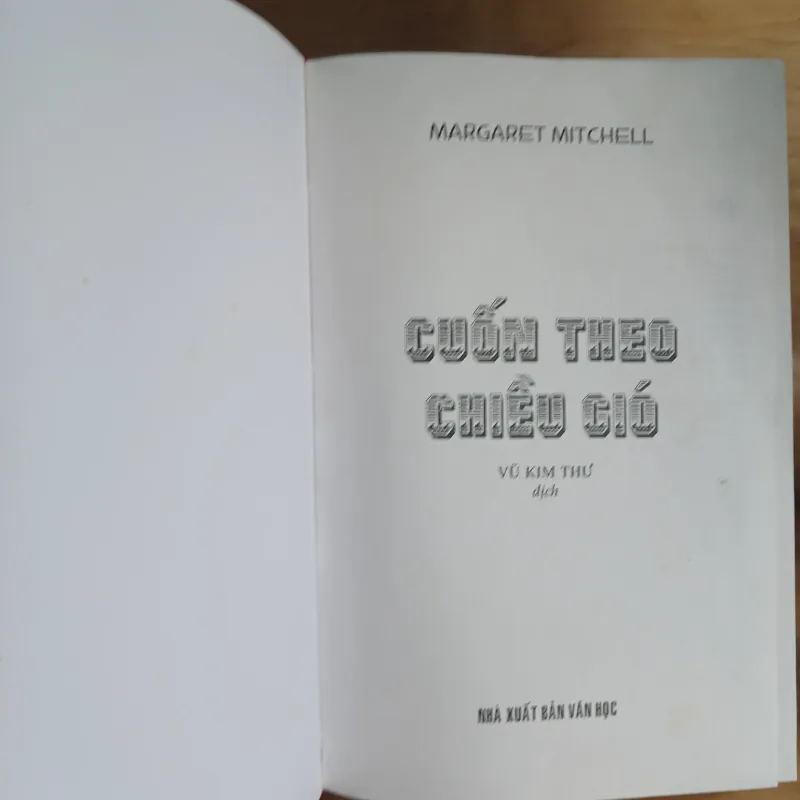 Cuốn Theo Chiều Gió - Margaret Mitchell 929805