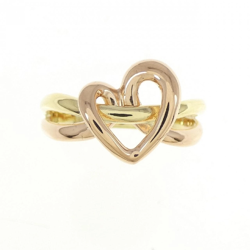 Nhẫn hình trái tim K18YG/K18PG 673312