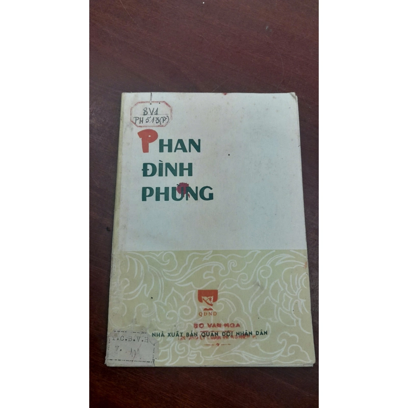 PHAN ĐÌNH PHÙNG - NXB: 1960 281319