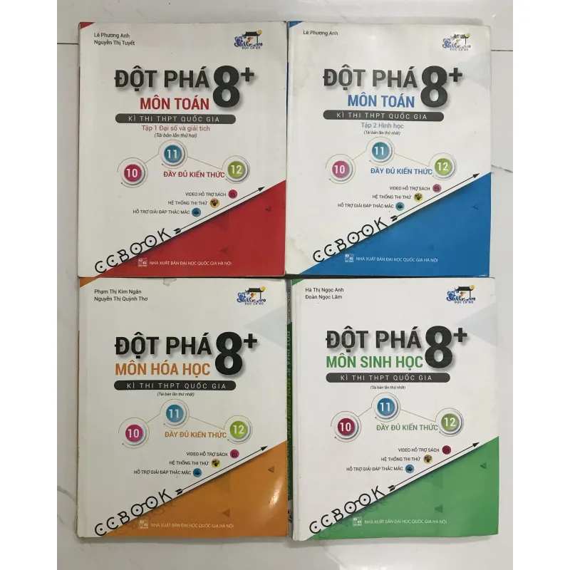 Bộ sách Đột Phá Kỳ Thi THPT Quốc Gia Toán Hoá Sinh 777646