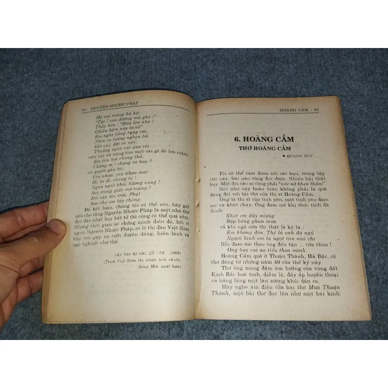 TRẦN TUẤN KHẢI. PHẠM HUY THÔNG. NGUYỄN NHƯỢC PHÁP. HOÀNG CẦM 727167