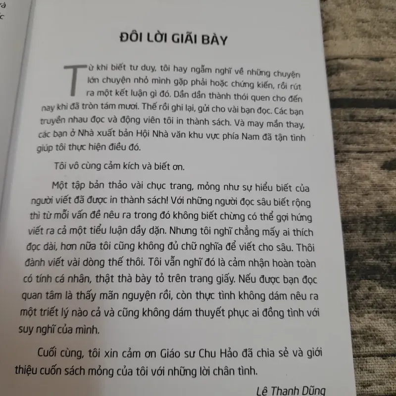 Đoản văn Lê Thanh Dũng. SUY NGẪM 730864