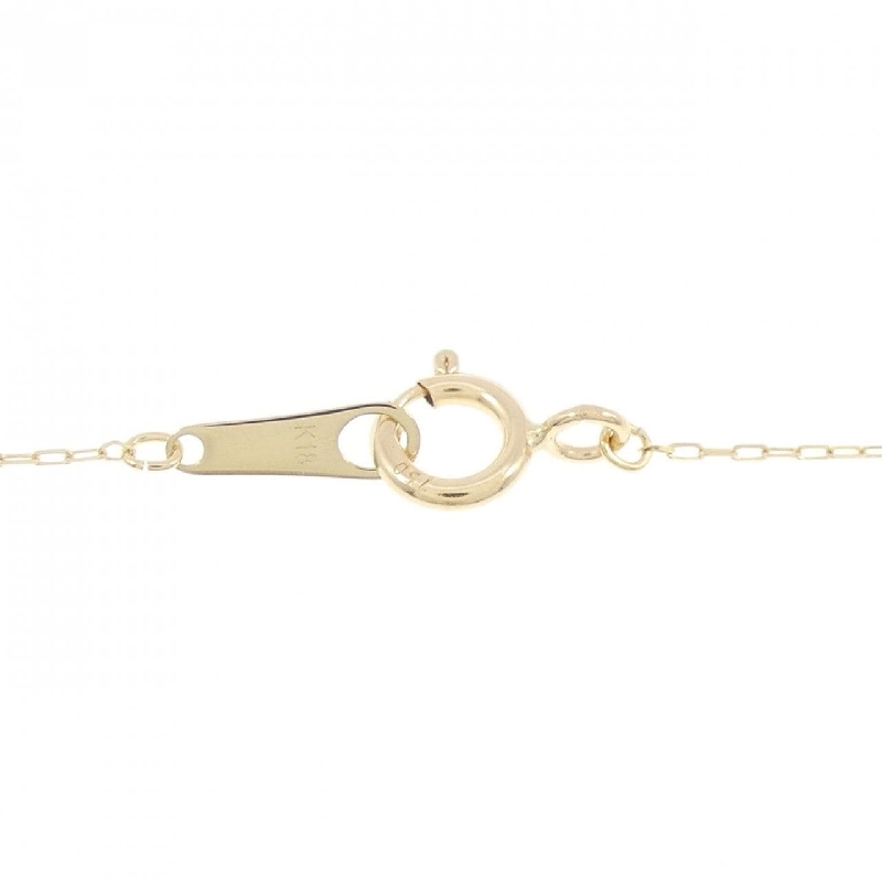 K18YG Hoa Hồng Kim Cương Dây Chuyền 0.10CT - Hàng hiệu Chính Hãng 858199