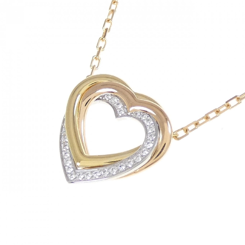 Cartier Trinity Heart Necklace - Hàng hiệu Authentic 843076