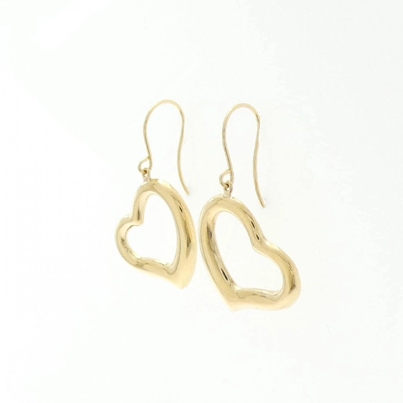 K18YG Bông tai hình trái tim - Hàng hiệu Chính hãng 865059