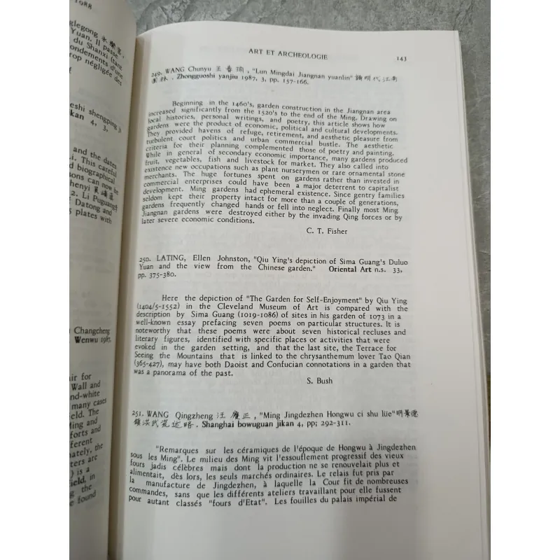REVUE BIBLIOGRAPHIQUE DE SINOLOGIE 1988/6 - TÁI TẠO TÀI LIỆU THAM KHẢO HÀNH HỌC 1988/6 560246