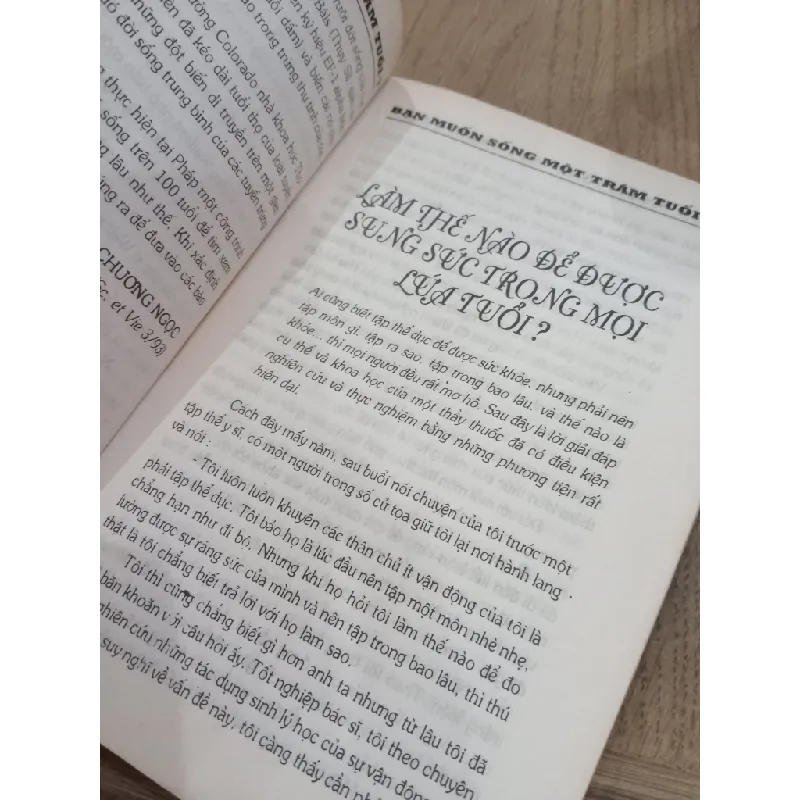 Bạn muốn sống một trăm tuổi? 674379