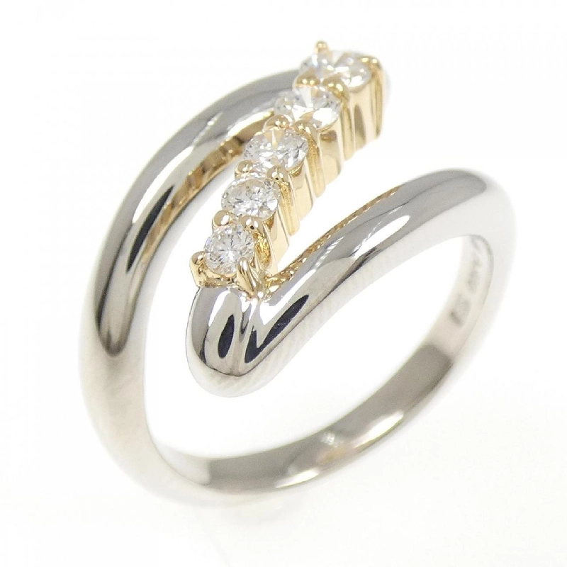 Nhẫn kim cương PT900/K18YG 0.32CT 669338