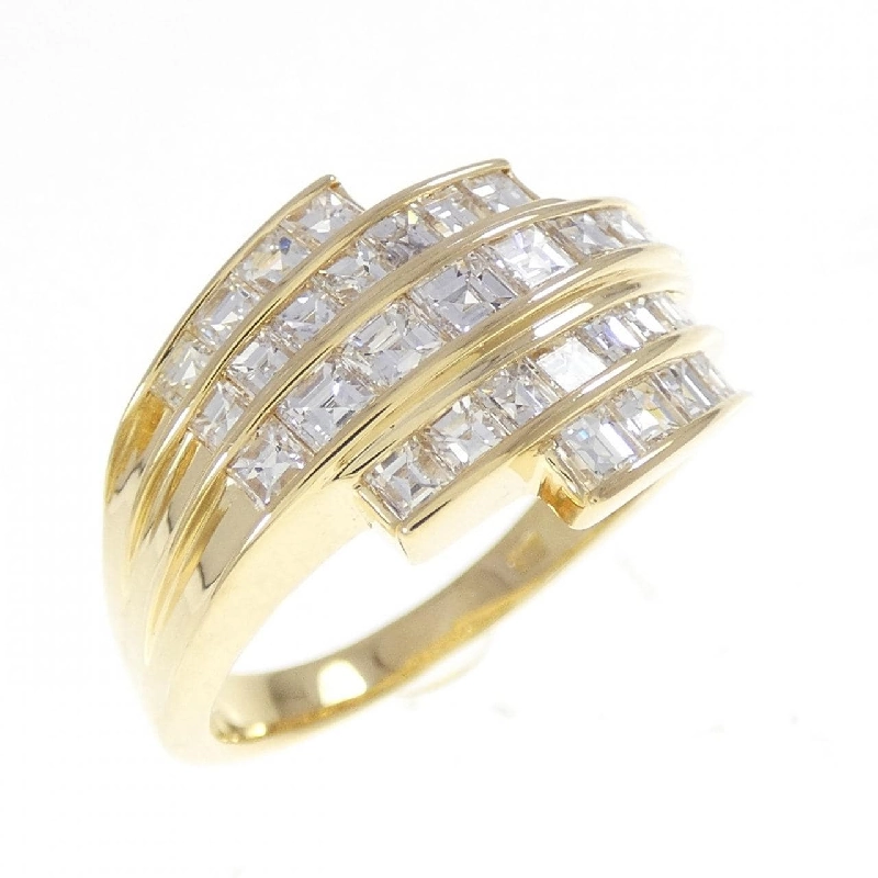 Nhẫn kim cương K18YG 1.27CT 667291