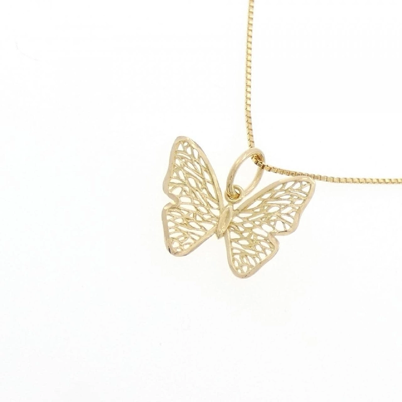 K18YG Dây chuyền bướm - Hàng hiệu Authentic 846693