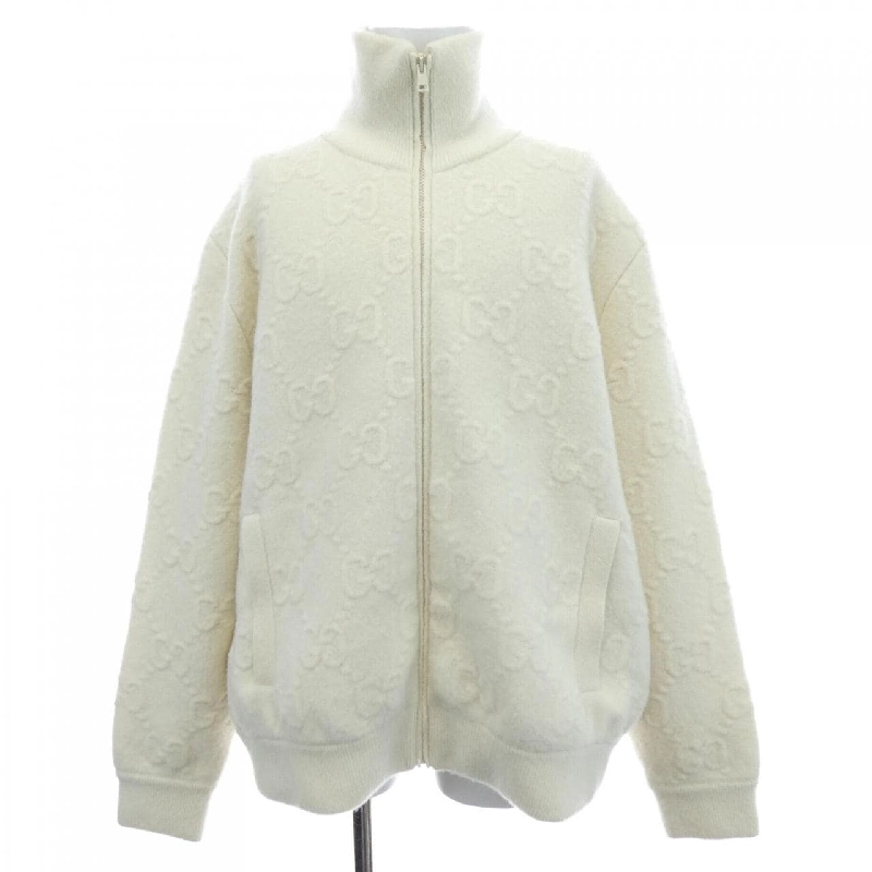 Gucci GG Áo khoác len lông cừu có khóa 770643 XKDO6 - Hàng hiệu Chính hãng 889867