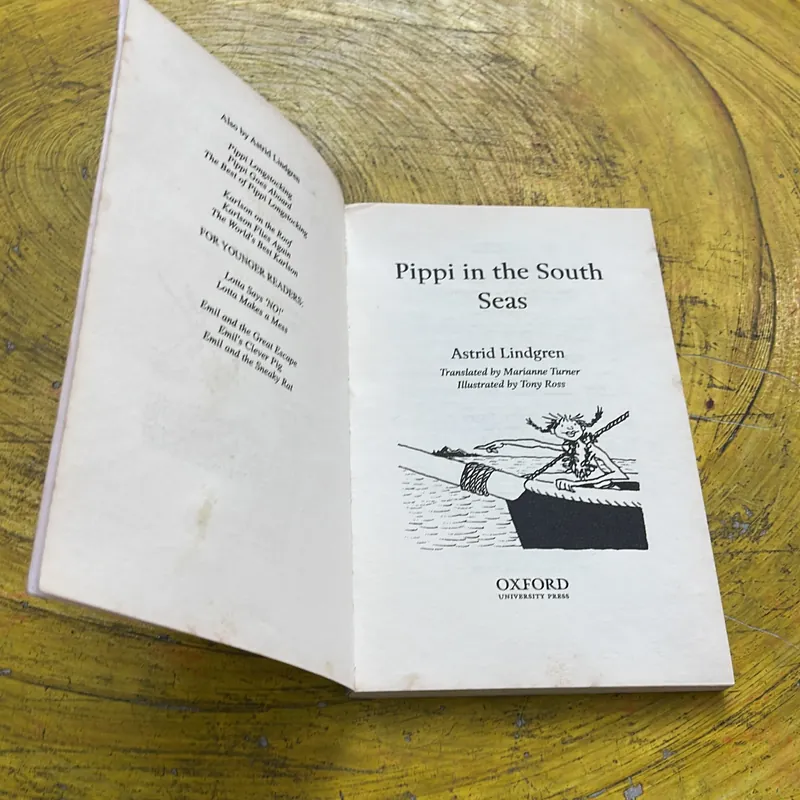 PIPPI IN THE SOUTH SEAS- ASTRID LINDGREN 573288