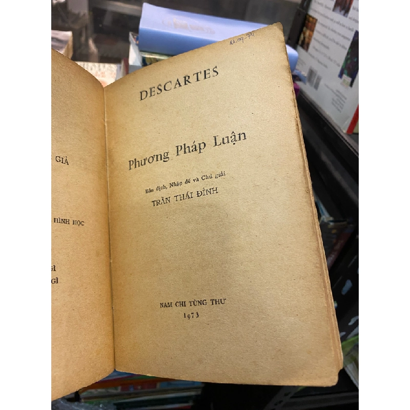Phương pháp luận - Descartes (Trần Thái Đỉnh dịch, nhập đề và chú giải) 472642