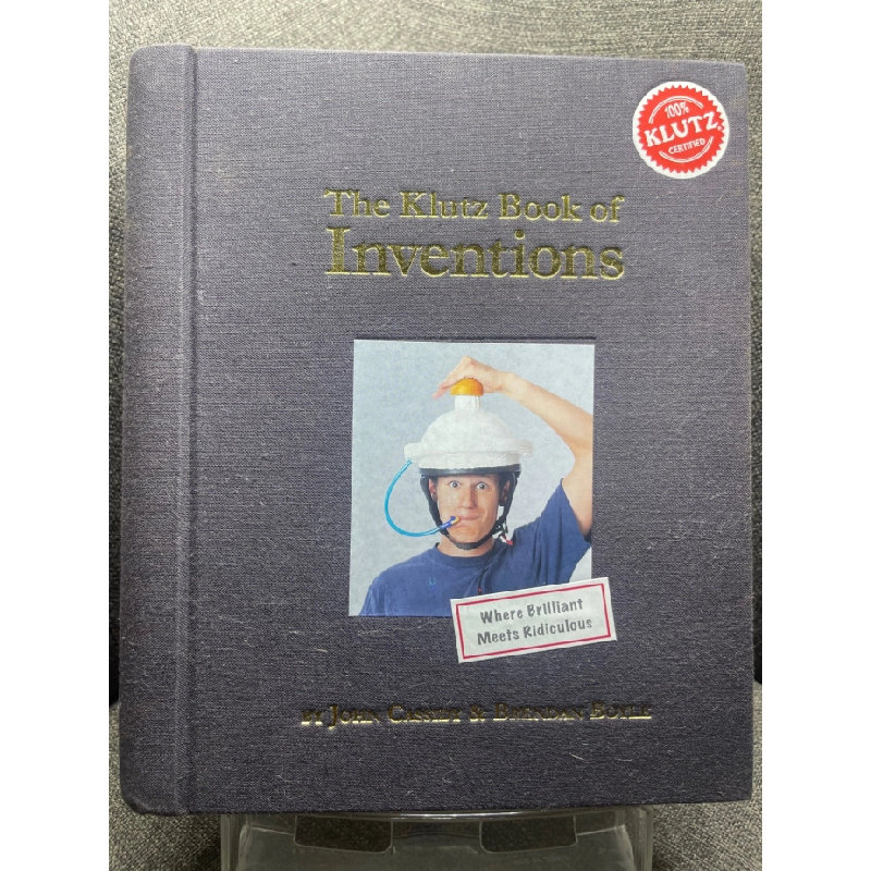 The klutz book of inventions mới 85% bìa vảidính bụi sách tranh màu ngoại văn khoa học đời sống John Cassidy và Brendan Boyle HPB1605 SÁCH NGOẠI VĂN 349384