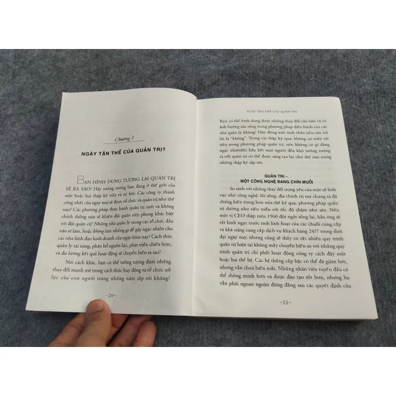 TƯƠNG LAI CỦA QUẢN TRỊ 937247