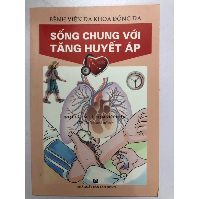 SỐNG CHUNG VỚI TĂNG HUYẾT ÁP - 59 TRANG, NXB: 2014 295969