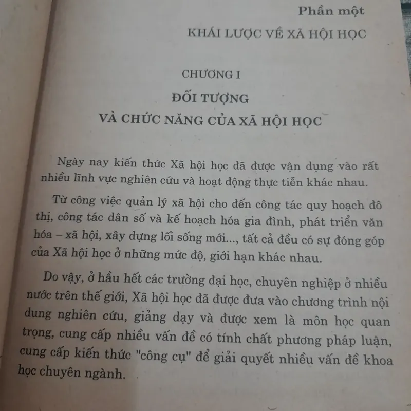 Giáo trình Xã Hội học. Phó GS Tiến sỹ Vũ Minh Tâm 697325