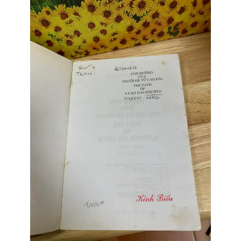 Con Đường Của Người Đệ Tử Cao Đài - Nguyễn Long Thành 926217