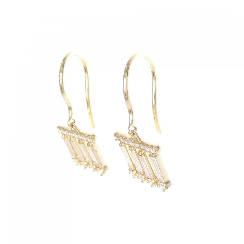 K18YG Bông tai kim cương 0.28CT - Hàng hiệu Chính hãng 867591