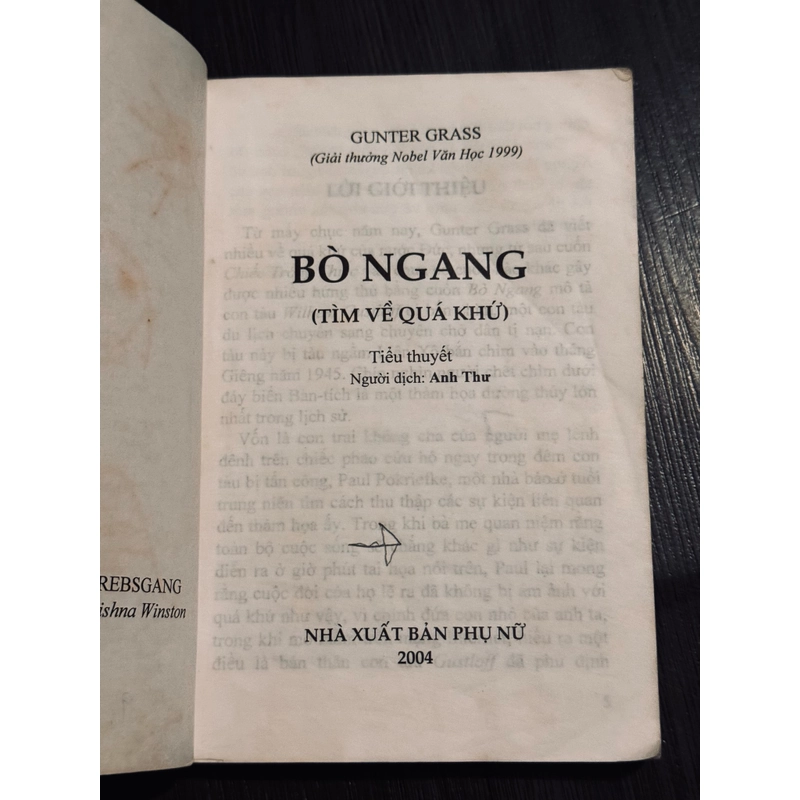 Bò ngang - Gunter Grass 491665