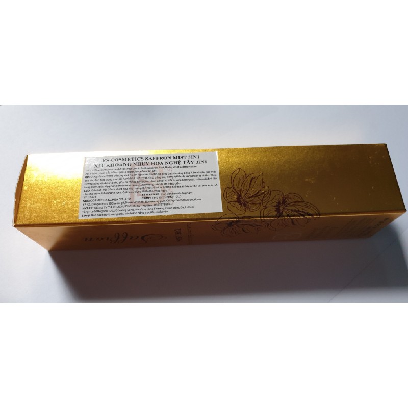 XỊT KHOÁNG SAFFRON- NHỤY HOA NGHỆ TÂY DƯỠNG DA 3 TRONG 1 12803