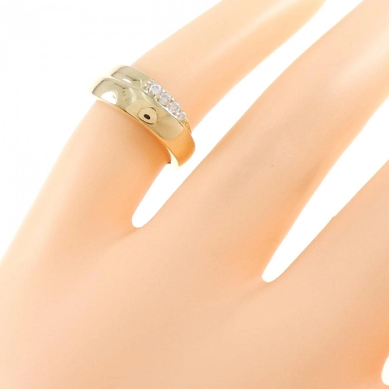 Nhẫn nhẫn hồng kim cương K18YG 672382