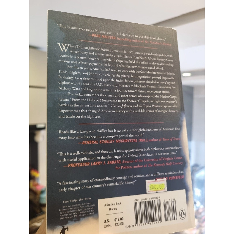 THOMAS JEFFERSON AND THE TRIPOLI PIRATES THE FORGOTTEN WAR THAT CHANGED AMERICAN HISTORY - BRIAN KILMEDEA & DON YAEGER 120191