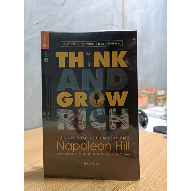 Nguyên tắc nghĩ và làm giàu - Napoleon Hill (mới 98%) 354557