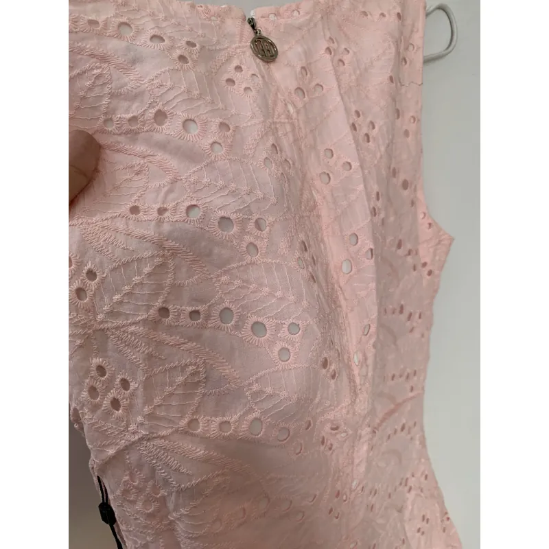 Đầm Tommy nữ không tay hồng 792126