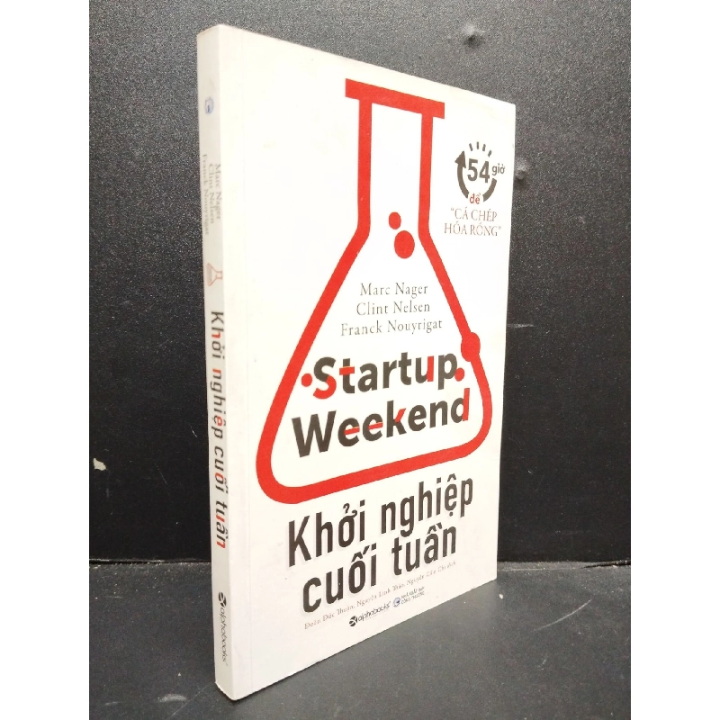 Khởi Nghiệp Cuối Tuần mới 80% bẩn bìa 2018 HCM2405 Marc Nager Clint Nelsen Franck Nouyrigat SÁCH MARKETING KINH DOANH 914494