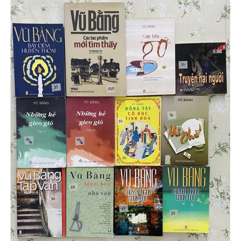 Combo sưu tầm Vũ Bằng 627380