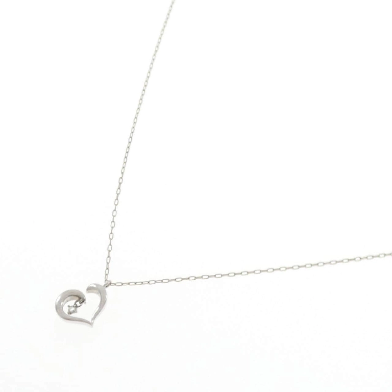 K10WG Dây chuyền kim cương hình trái tim 0.01CT - Hàng hiệu Chính hãng 860490