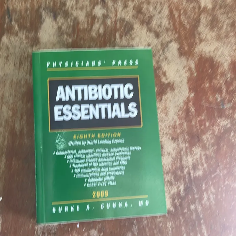 ANTIBIOTIC ESSENTIALS-2009 788163