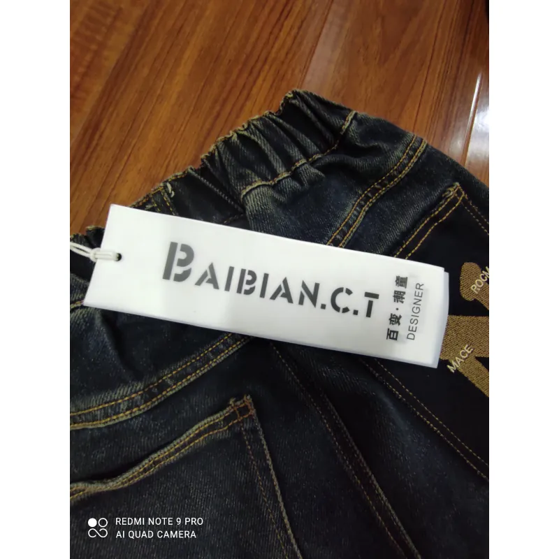 Quần jeans nam chất liệu denim xanh kiểu dáng casual 603276