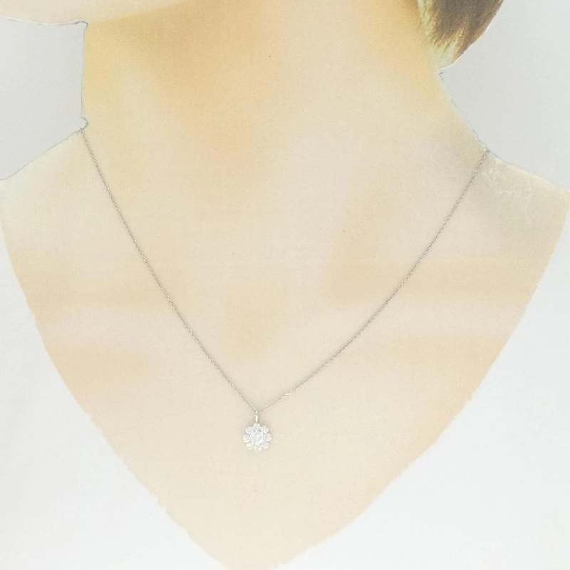 Dây chuyền kim cương PT900/PT850 0.210CT E SI2 Tốt - Hàng hiệu Chính hãng 875144