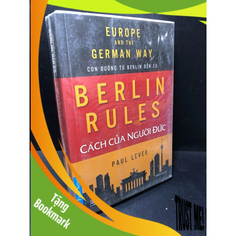 (TẶNG BOOKMARK) Cách của người Đức Paul Lever Berlin Rules mới 80% ố nhẹ RBK0611 940411