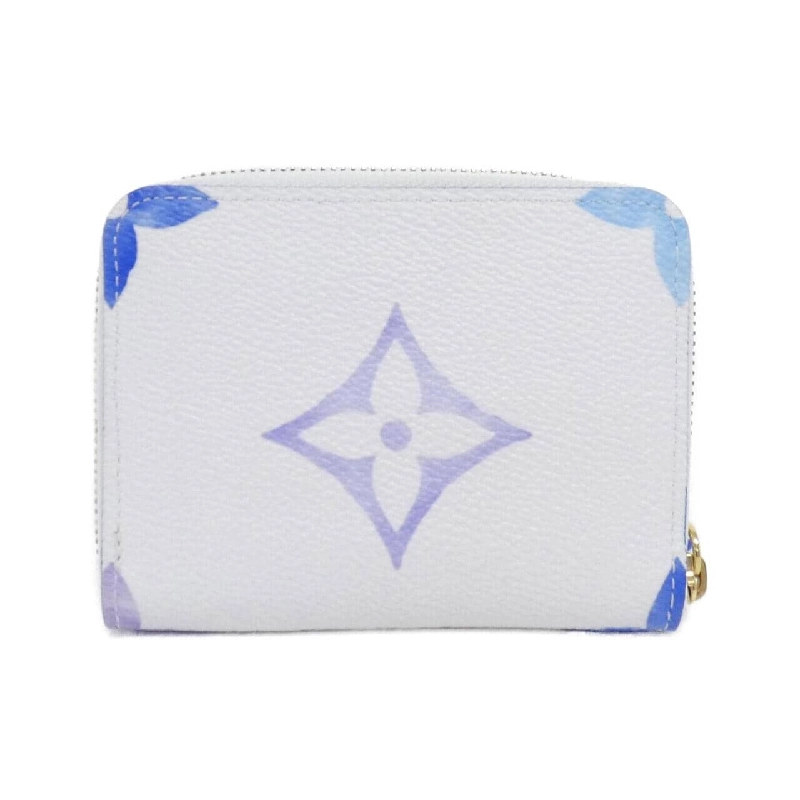 Túi tiền xu Louis Vuitton Monogram Flower Tile (LV Baiza Pool) Zippy Coin Purse M82417 620956