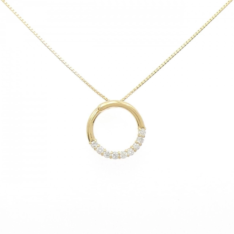 Dây chuyền kim cương K18YG 0.30CT - Hàng hiệu Chính hãng 861655